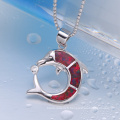 zhefan bijoux pompier opale pédant avec logo personnalisé avec une bonne qualité